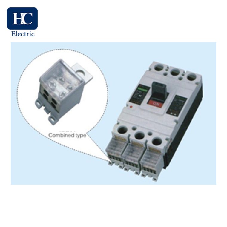 FJ6G-100/10-35 FJ6G-250/16-50 FJ6G-400/25-70 FJ6G-600/35-95  Moulded Case Circuit Breaker MCCB Energy Measuring Terminal Block