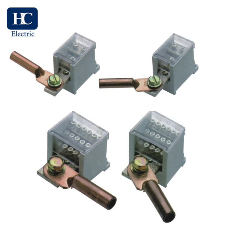 FJ6NB-100/10-35 FJ6NB-250/16-50 FJ6NB-400/25-70 FJ6NB-600/35-95  Independant Type Neutral Line Terminal Block for Energy Measuring (Connection Lug Type 