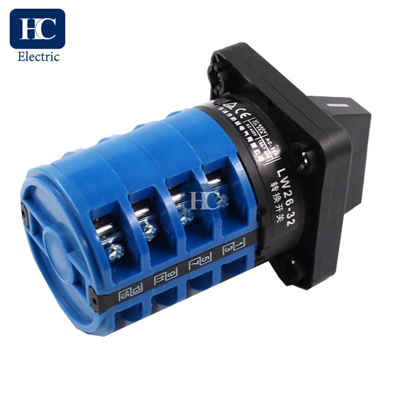 Rotary Cam Switch, Changeover Switch,1-12 Positions, 0°30° 45° 60° 90°, 10A, 20A, 25A, 32A, 63A,125A, 160A and 315A, Rotary Knob Actuator