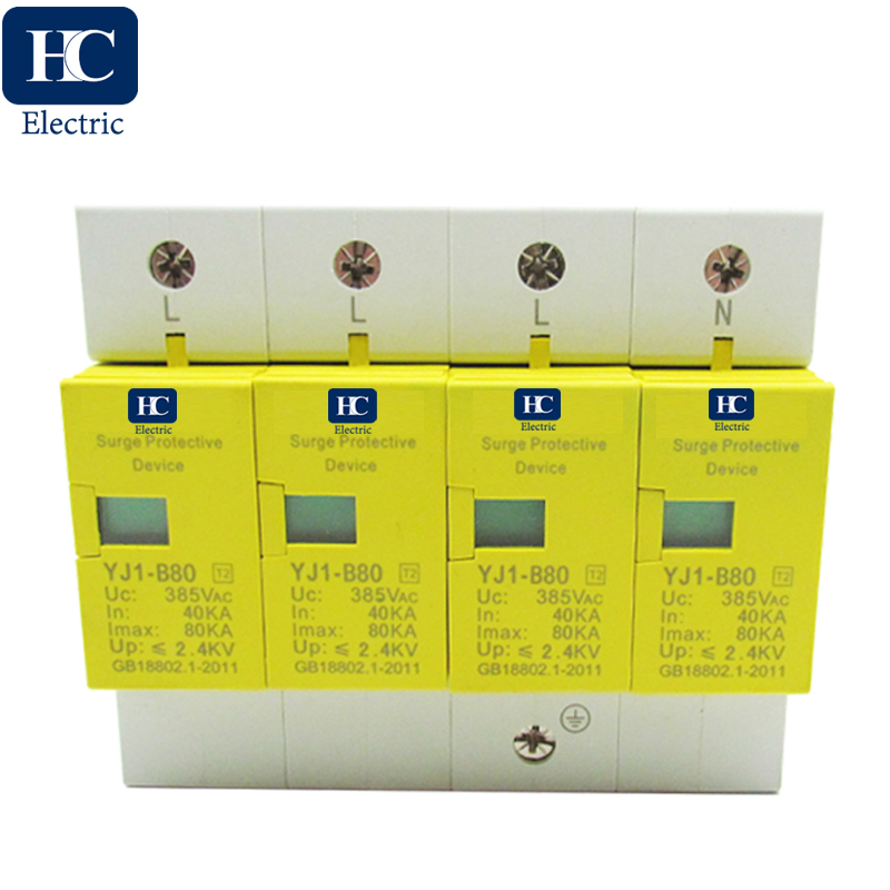 40-80KA Solar Surge Arresters Solar Surge Protection Device (SPD) Surge protectors for photovoltaic systems