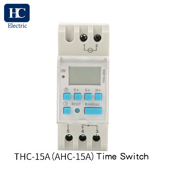 Weekly digital time switch THC-15A,20A,25A