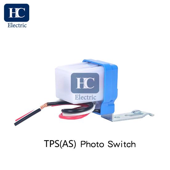 Photocell lighting control switch for wall-mounting and/or pole installation TPS(AS)
