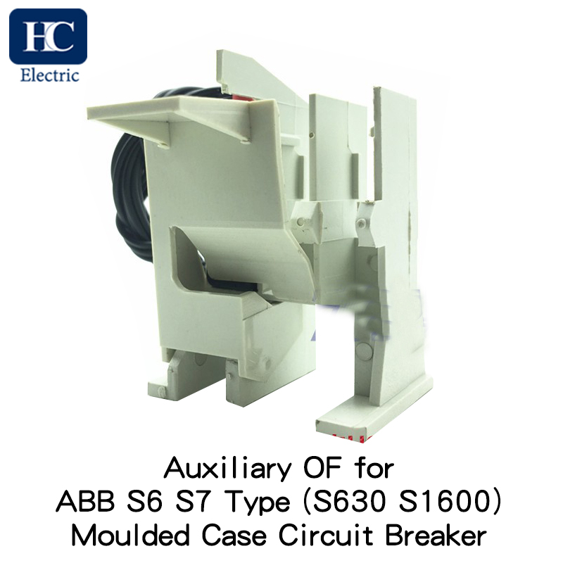 Standard auxiliary contact, circuit breaker status OF-SD-SDE-SDV, 1 single contact Applicable for ABB S6 S7 Moulded Case Circuit Breaker (MCCB), Rated current S630 S1600